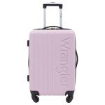 Wrangler Luggage Set, Lilac, 20" Carry-On