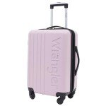 Wrangler Luggage Set, Lilac, 20" Carry-On
