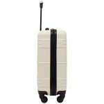 Travelers Club Richmond Spinner Luggage, Bone, Carry-On 20-Inch