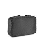 Amazon Basics Lightweight Packing Cubes for Travel, 4 Piece Set With Double Zipper Pulls and Mesh Top Panel, 100% Durable Polyester, Small, Black