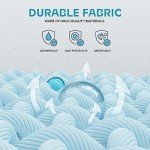 Lazebox 43" Travel Garment Bag with Accessories Zipper Pocket, Heavy Duty Suit Bag for Suits, Tuxedos, Dresses, Coats, Black, 1 pack