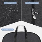 Limoomil Heavy Duty Waterproof Garment Bag for Travel, Tear Resistance Suit Bag for Men Travel for Suits, Tuxedos, Coats, Uniform. 42 inch