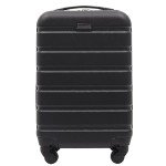 Travelers Club Harper Luggage, Black, 22-Inch Carry-On