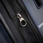 Samsonite Centric Hardside Expandable Luggage with Spinner Wheels, Blue Slate, Checked-Large 28-Inch