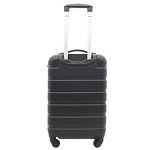 Travelers Club Harper Luggage, Black, 22-Inch Carry-On
