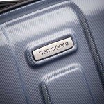 Samsonite Centric Hardside Expandable Luggage with Spinner Wheels, Blue Slate, Checked-Large 28-Inch