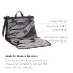 TUMI - Alpha Garment Bag Tri-Fold Carry-On - Gown & Suit Carrier - Travel Garment Bag - Hand Carry Luggage - TUMI Tracer - Black