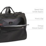 TUMI - Alpha Garment Bag Tri-Fold Carry-On - Gown & Suit Carrier - Travel Garment Bag - Hand Carry Luggage - TUMI Tracer - Black