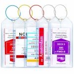 Cruise Ship Essentials for Carnival, Princess, NCL, MSC by JOLLYANTS, Cruise Luggage tag Holders Cruise Must Haves Waterproof & Reusable