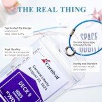 Cruise Ship Essentials for Carnival, Princess, NCL, MSC by JOLLYANTS, Cruise Luggage tag Holders Cruise Must Haves Waterproof & Reusable