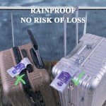 Cruise Ship Essentials for Carnival, Princess, NCL, MSC by JOLLYANTS, Cruise Luggage tag Holders Cruise Must Haves Waterproof & Reusable