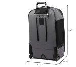 Travelpro Unisex-Adult Bold Softside Expandable Rollaboard Upright Luggage, Grey/Black, Checked-Large 28-Inch