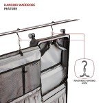 SwissGear 7895 Premium Rolling Garment Bag, Heather Grey, 24" Spinner Edition