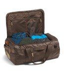 THE NORTH FACE Base Camp Voyager Duffel—62L - PFAS Free, Smokey Brown/Khaki Stone, One Size