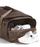 THE NORTH FACE Base Camp Voyager Duffel—62L - PFAS Free, Smokey Brown/Khaki Stone, One Size