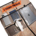 WELKINLAND 48H Garment Duffle Bags For Travel,10-Pockets Carry On Garment Bag, 3 Suit Travel Bags, 62L Halfday's 2-In-1 Garment Duffel Bag, Convertible Garment bag, Boardable Garment Bag