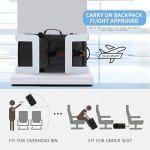 G-FAVOR 40L Travel Backpack, Vintage Canvas Rucksack Convertible Duffel Bag Carry On Backpack Fit for 17.3 Inch Laptop Bag