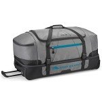 High Sierra Travel Bag, Steel Grey/Mercury, 34”