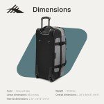 High Sierra Travel Bag, Steel Grey/Mercury, 34”