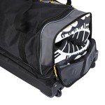 TPRC Sierra Madre II Upright Rolling Duffel Bag, Black/Gray, 36-Inch