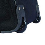 TPRC Sierra Madre II Upright Rolling Duffel Bag, Black/Gray, 36-Inch