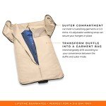 Briggs & Riley, Black, 22 Inch Garment Duffle Bag