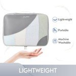 6 Set Packing Cubes for Travel, OlarHike 3 Various Sizes(Large,Medium,Small) Luggage Organizer Bags for Travel Accessories & Essentials, Storage Cubes for Carry on Suitcases (Grey)