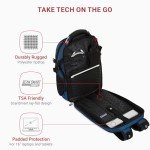 SwissGear Travel Tech Elite, Black/Blue, Large