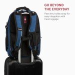 SwissGear Travel Tech Elite, Black/Blue, Large