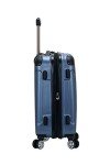 Rockland London Hardside Expandable Luggage with Spinner Wheels, Blue, Carry-On 20-Inch