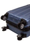 Rockland London Hardside Expandable Luggage with Spinner Wheels, Blue, Carry-On 20-Inch