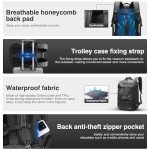 Vacuum Backpack Travel, Airback Vacuum Compression Travel Backpack with Pump, Water Resistant & TSA Anti Theft, Ideal for Travel/Camping/Laptop (With Electric Air Pump & Black)