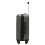 Travelers Club Chicago Hardside Expandable Spinner Luggage, Thyme Green, 20" Carry-On