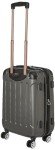 Rockland London Hardside Spinner Wheel Luggage, Grey, Carry-On 20-Inch
