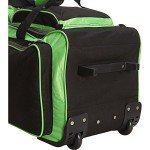 Travelers Club Xpedition 30 Inch Multi-Pocket Upright Rolling Duffel Bag, Forest Green, 30" Suitcase