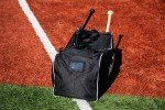 Rawlings | COVERT Duffle Equipment Bag | Baseball/Softball | Black