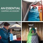 QUTOOL Small Travel Pillows for Sleeping, Cooling Memory Foam Camping Pillow, Backpacking Pillow for Hiking Gear, Portable Pillow with Travel Storage Bag, Camping Essentials for Adults Kids