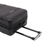Travelers Club Skyline Spinner Luggage, Black, 20-Inch Carry-On