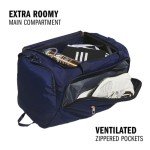 adidas Defender 5 Duffel, Dark Blue/Rose Gold, Small (42L)