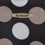 Rockland Fashion Softside Upright Luggage Set, Expandable, New Black Dot, 2-Piece (14/19)