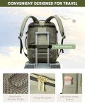 LOVEVOOK Large Travel Backpack for Women&Men,TSA Carry on Backpack for Airplanes with 3 Packing Cubes,Personal Item Travel Bag Fit 17" Laptop,40L Waterproof Travel Essentials Airline Approved Luggage