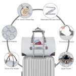 Convertible Garment Bag with Shoe Compartment, Carry On Garment Bags for Travel, Waterproof Garment Duffle Bag with Toiletry Bag, 2 in 1 Hanging Dress Suitcase Suit Travel Bags for Women and Men