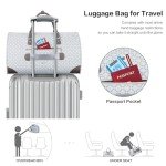 Convertible Garment Bag with Shoe Compartment, Carry On Garment Bags for Travel, Waterproof Garment Duffle Bag with Toiletry Bag, 2 in 1 Hanging Dress Suitcase Suit Travel Bags for Women and Men