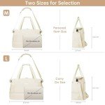 ETRONIK Gym Bag for Women, 47L Carry On Travel Duffel Bag with Shoes Compartment, Weekender Overnight Bag with Wet Pocket & USB Charging Port for Women, Travel, Gym, Weekend, Large Size (Beige)