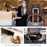 LOVEVOOK Travel Backpack For Women,40L Carry On Backpack Flight Approved,TSA Personal Item Travel Bag Fits 17 Inch Laptop,Business Weekender Overnight Daypack with Toiletry Bag and Cubes