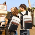 LOVEVOOK Travel Backpack For Women,40L Carry On Backpack Flight Approved,TSA Personal Item Travel Bag Fits 17 Inch Laptop,Business Weekender Overnight Daypack with Toiletry Bag and Cubes