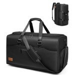 Expandable 55/70L Duffle Bag for Travel,Travel Bag for Men,Carry on Weekend Bag with Shoe Compartment,Waterproof Gym Bags Overnight Bag for Men Women
