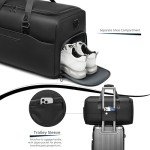 Expandable 55/70L Duffle Bag for Travel,Travel Bag for Men,Carry on Weekend Bag with Shoe Compartment,Waterproof Gym Bags Overnight Bag for Men Women