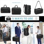 Expandable 55/70L Duffle Bag for Travel,Travel Bag for Men,Carry on Weekend Bag with Shoe Compartment,Waterproof Gym Bags Overnight Bag for Men Women