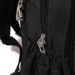 Baggallini Securtex Anti-Theft Laptop Backpack, Black